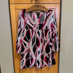 NWOT Lane Bryant Smocked Tunic